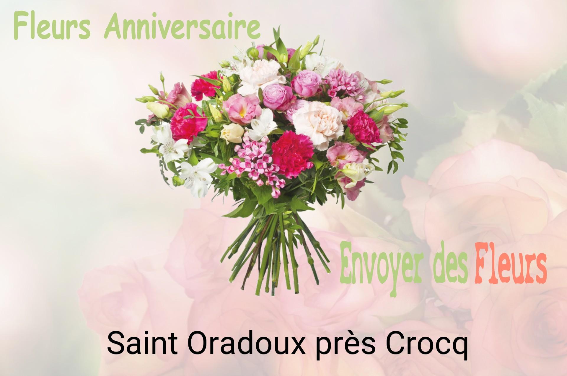 Bouquet de fleurs d’anniversaire livré à Saint-Oradoux-près-Crocq