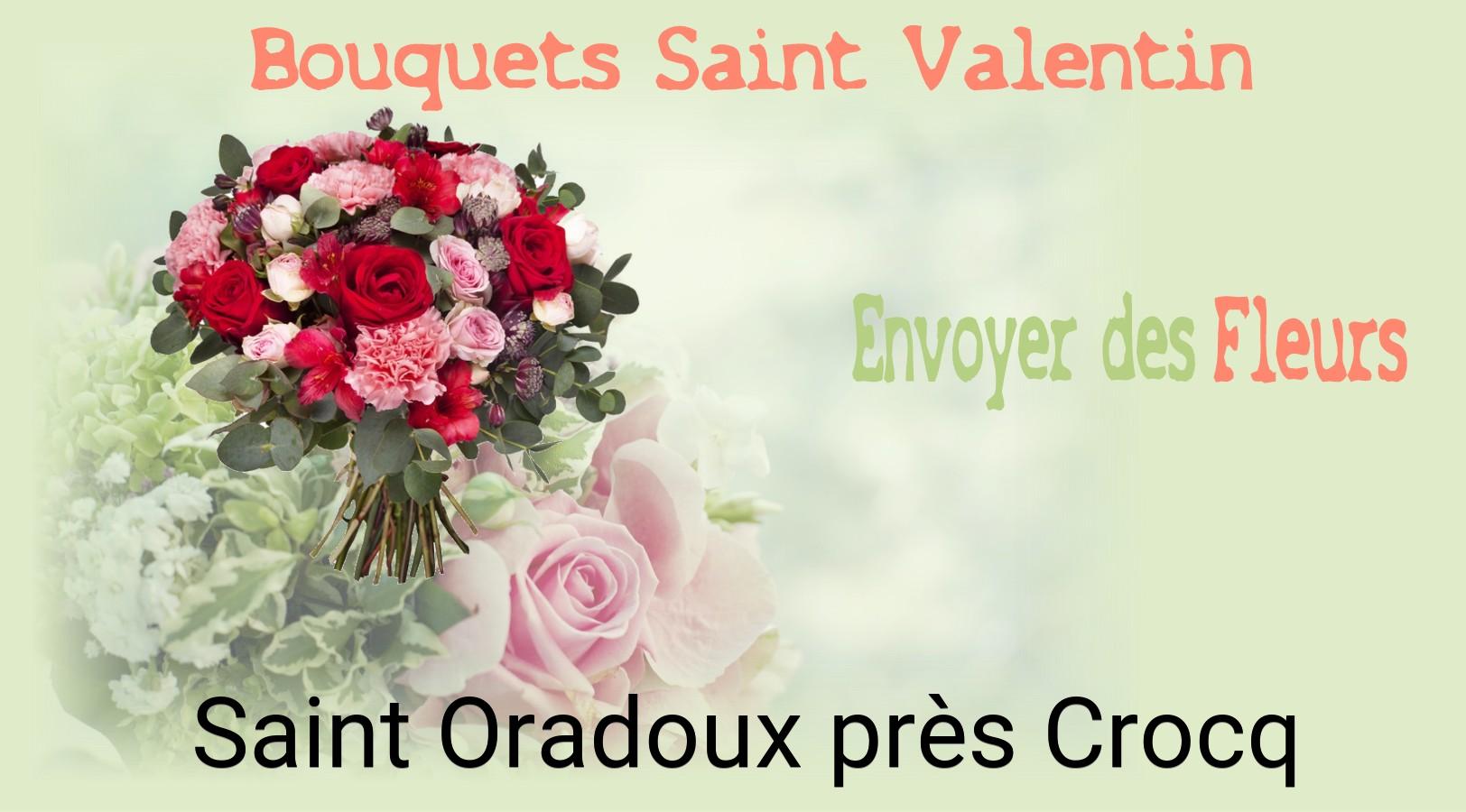 Roses de Saint-Valentin livrées à Saint-Oradoux-près-Crocq